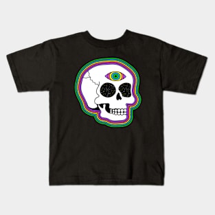 Cosmic Cool Skull Kids T-Shirt